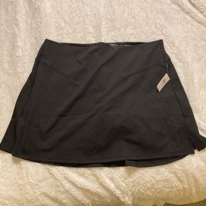 NWT Old Navy Extra High-Waisted PowerSoft Skort Black XL